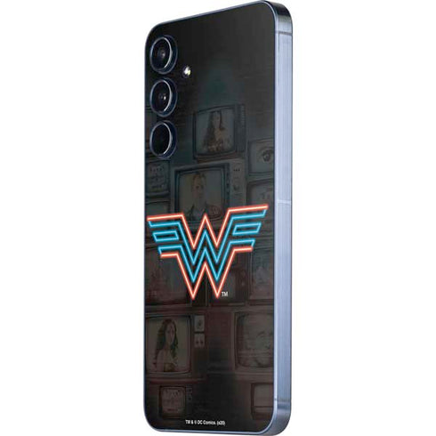 Wonder Woman 1984 (2020) Neon Logo Galaxy A35 5G Skin